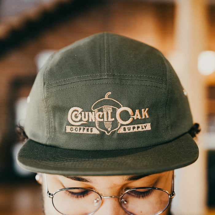 5 Panel Cap - Army Green