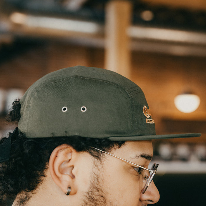 5 Panel Cap - Army Green