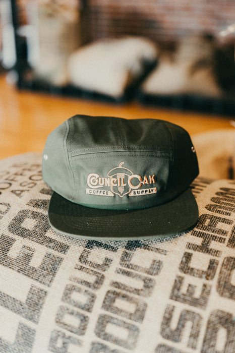 5 Panel Cap - Army Green