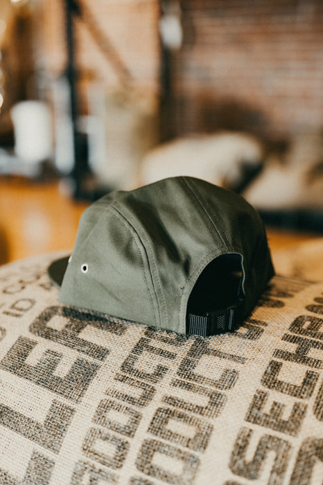 5 Panel Cap - Army Green