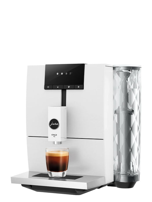 Jura ENA4 Super Automatic Espresso Machine - Full Nordic White