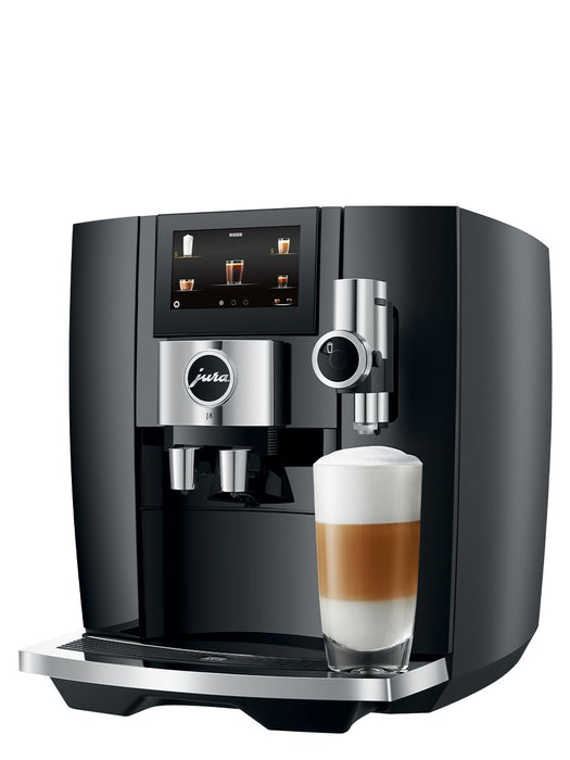 Jura J8 Super Automatic Espresso Machine - Piano Black