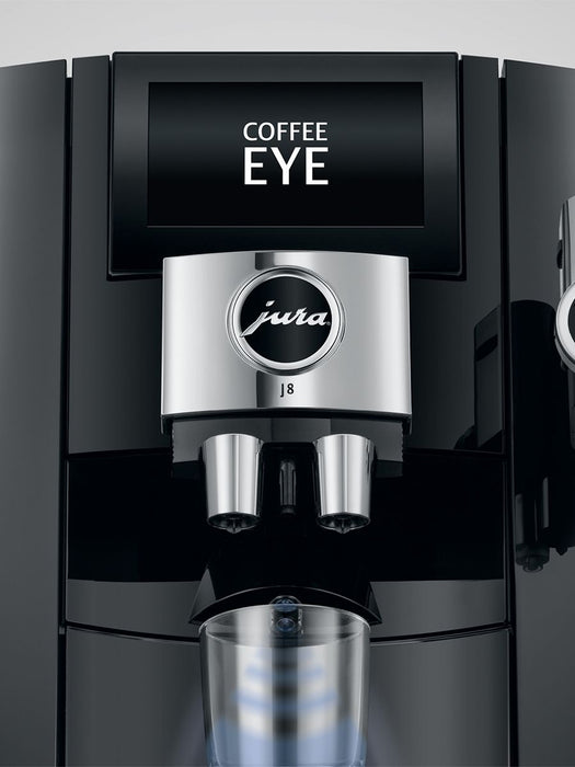 Jura J8 Super Automatic Espresso Machine - Piano Black