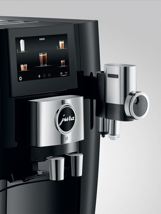 Jura J8 Super Automatic Espresso Machine - Piano Black