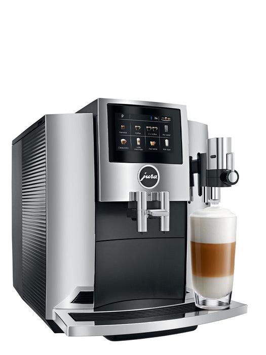 Jura S8 Super Automatic Espresso Machine - Chrome