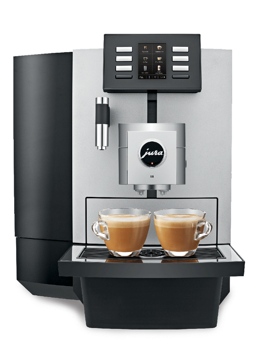 Jura X8 Super Automatic Espresso Machine - Platinum